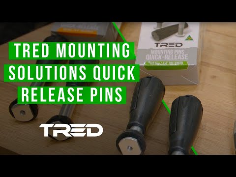 Tred Quick Release Mounting Pins 162.5mm (Pair) T2QP162