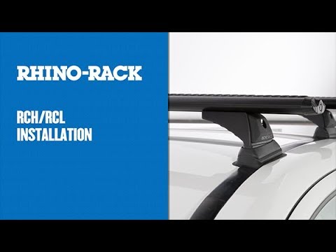 Rhino Rack JB0972 Heavy Duty RCH Black 3 Bar Roof Rack for Volkswagen Caddy MK III 4dr SWB with Bare Roof (2016 to 2021) - Factory Point Mount