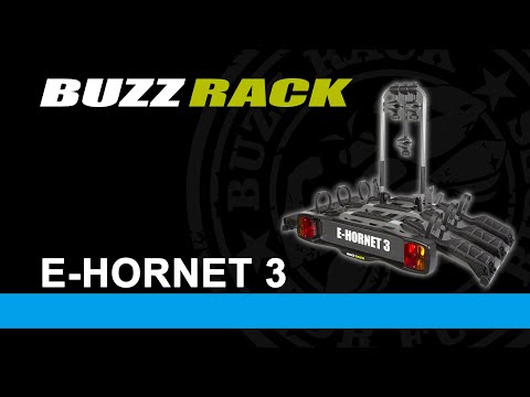 Buzzrack E-Hornet 3 (Tow Ball) 3 Bike Platform Rack - BR-E-HORNET-3