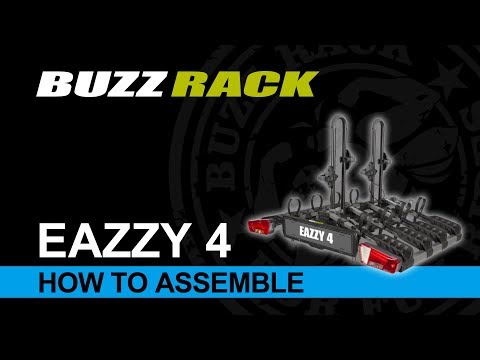 Buzzrack Eazzy 4 (Tow Ball) 4 Bike Platform Rack - BR-EAZZY-4