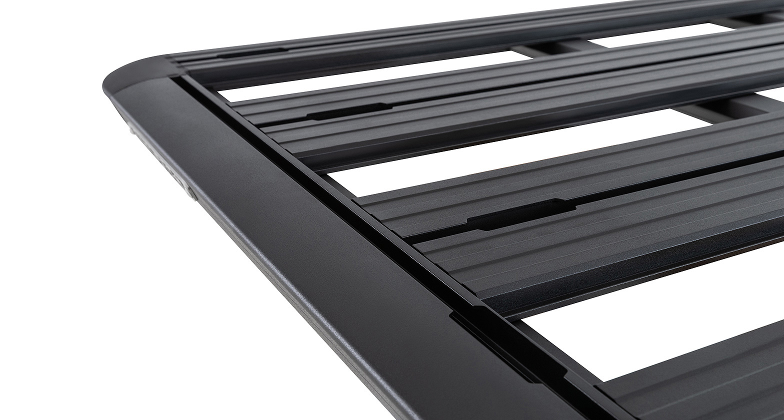 Rhino Rack JB1720 Pioneer Platform (1528mm x 1236mm) with Backbone for Toyota Hilux N70 4dr Ute with Bare Roof (2005 to 2015) - Track Mount