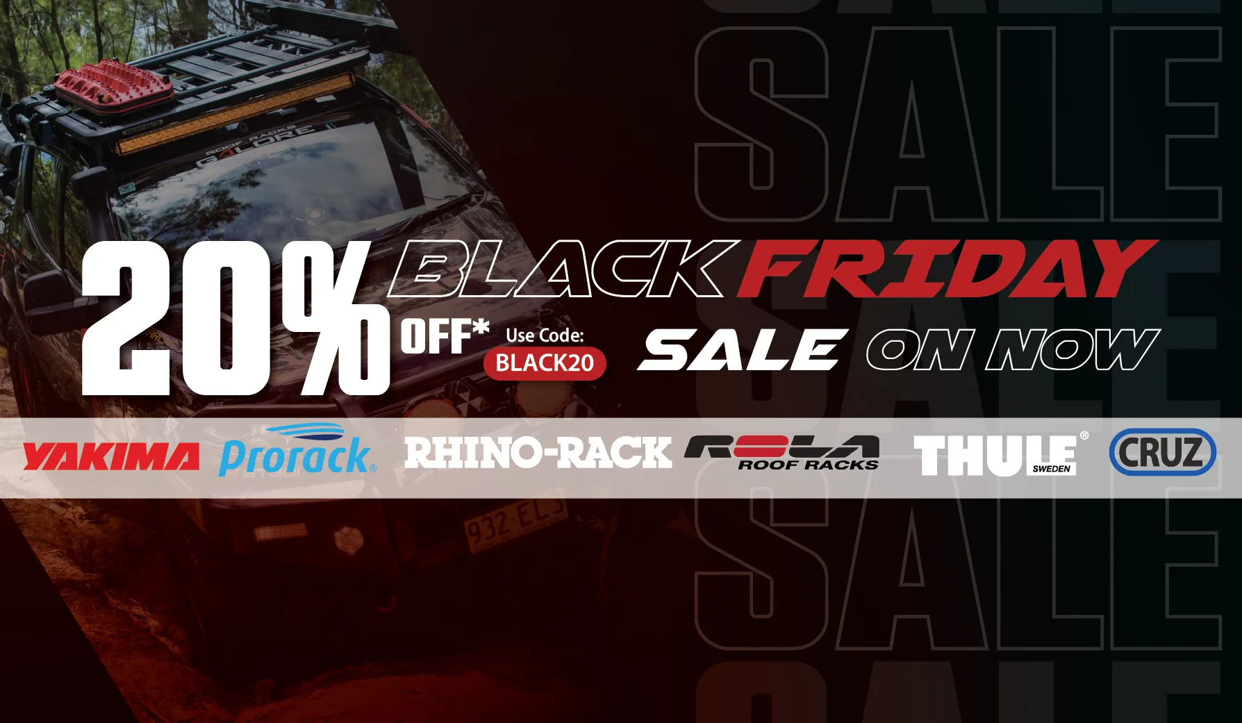 Black Friday 20% Off Sale